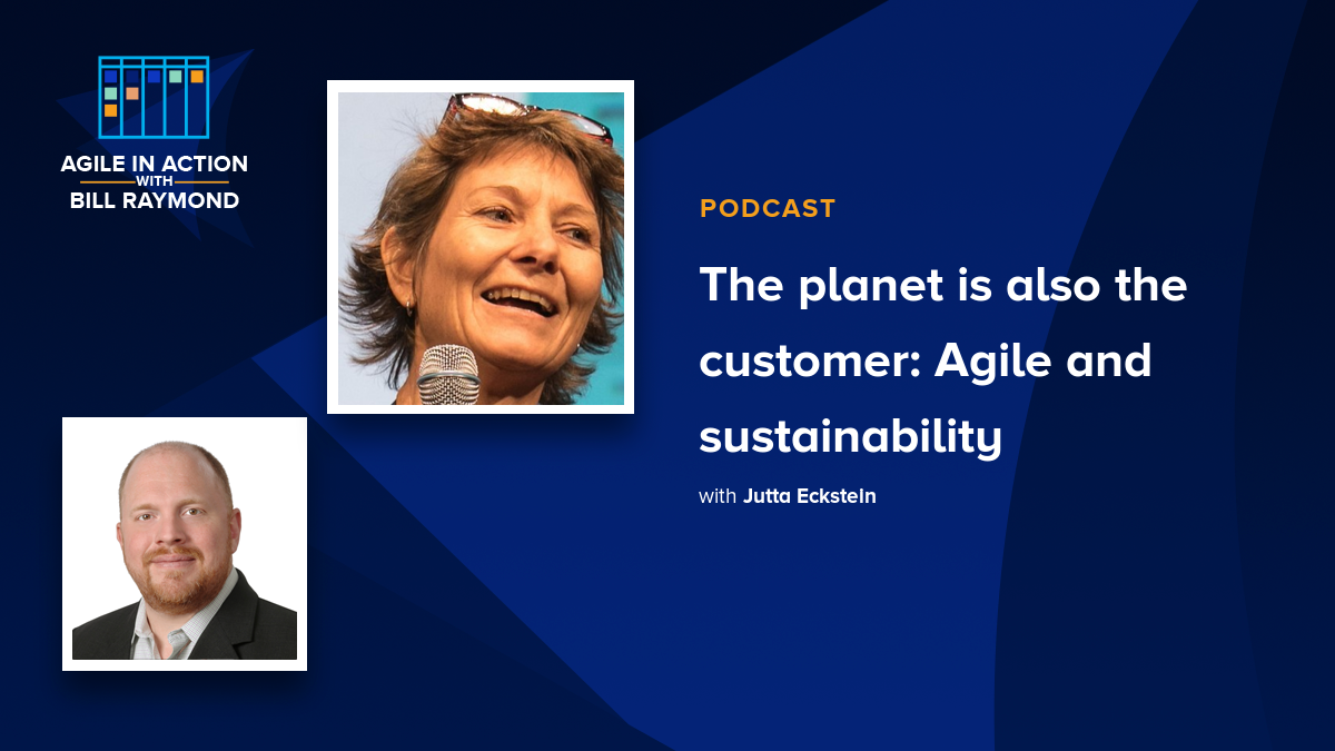 The planet is also the customer: Agile and sustainability